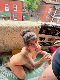 stupidstepsister leak - I blew him on the balcony @thefleshmechanic