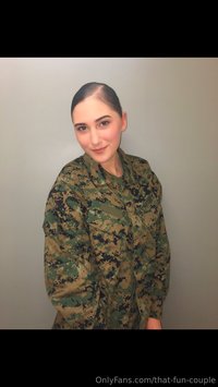 that-fun-couple leak - Do y'all think I got a lot of dick in the barracks?