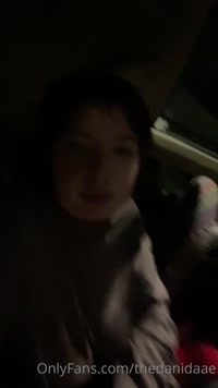 thedanidaae leak - Totally not in public fucking myself with a dildo in my car!..
