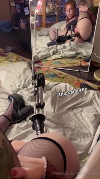 thiccameron leak - the angles on the second vid didn’t turn out quite as well a..