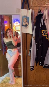 thiccameron leak - thinking about getting railed over the bathroom counter