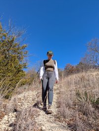 thiccameron leak - cute hiking girl enjoying nature and missing all of u guys