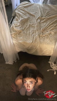 tianablowvip leak - 13 minutes POV solo submissive slut kisses your toes POV ..