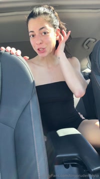 tinyprudencevip leak - I got off on my car center console