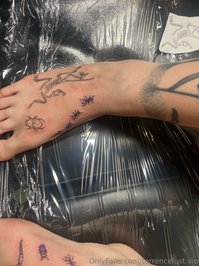 torrencelust.vip leak - Beach feet pics + new tattoos