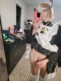 trappy-chan leak - (pics) New job has a weird uniform requirement... Sometimes ..