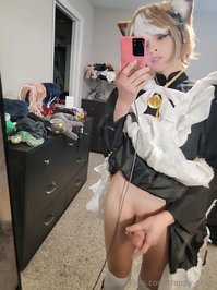 trappy-chan leak - (pics) New job has a weird uniform requirement... Sometimes ..