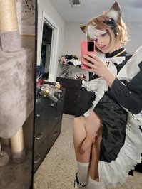 trappy-chan leak - (pics) New job has a weird uniform requirement... Sometimes ..