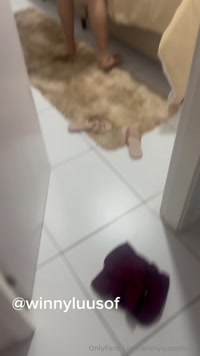 winnyluusoficial leak - He can't resist to see me in his pajamas and wants to fuck..