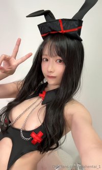 yuahentai_1 leak - Bunny Nurse Cosplay (?)I don't know for sure exactly what ..