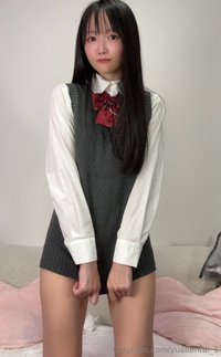 yuahentai_1 leak - JK Cosplay on a translated chair Vibrator, Fingering,dildo..