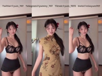 yum_707 leak - 旗袍小烧米 #鸳鸯戏cheongsam Yummy