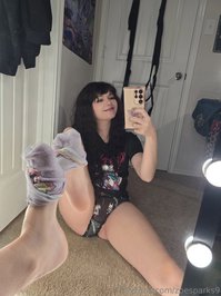 zoesparks9 leak - I got distracted playing with my footsies